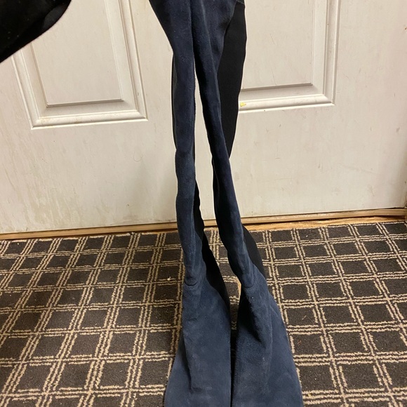 NEW Stuart Weitzman Suede Stretch Lander Over The Knee Boots  Stuart Weitzman suede boots - lander